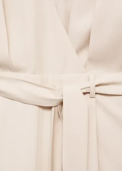 MANGO Sukienki I Kombinezony*Kombinezon kopertowy z paskiem