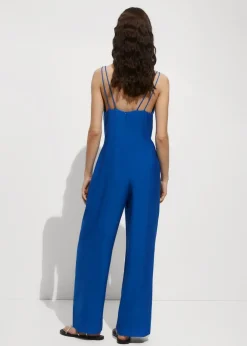 MANGO Sukienki I Kombinezony*Kombinezon na ramiączkach z długimi nogawkami