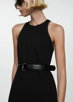 MANGO Sukienki I Kombinezony*Kombinezon na suwak z paskiem