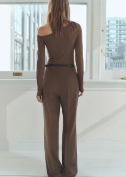 MANGO Sukienki I Kombinezony*Kombinezon o asymetrycznym kroju z paskiem