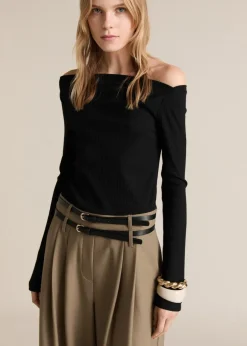 MANGO Sukienki I Kombinezony*Kombinezon o asymetrycznym kroju z paskiem