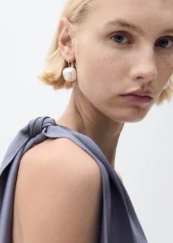 MANGO Sukienki I Kombinezony*Kombinezon satynowy o asymetrycznym kroju