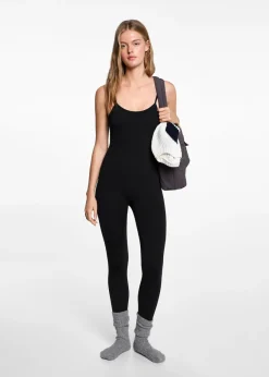 MANGO Sukienki I Kombinezony*Kombinezon sportowy o dopasowanym fasonie