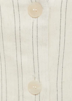 MANGO Sukienki I Kombinezony*Kombinezon w paski wiązany w talii