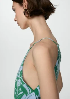 MANGO Sukienki I Kombinezony*Kombinezon wzór w kwiaty