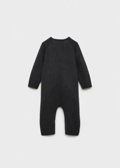 Dzieci MANGO Sukienki I Kombinezony|Kombinezony I Ogrodniczki*Kombinezon z dzianiny bawełnianej