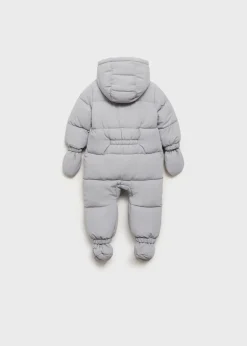 Dzieci MANGO Płaszcze|Płaszcze I Kurtki*Kombinezon z futrzaną podszewką