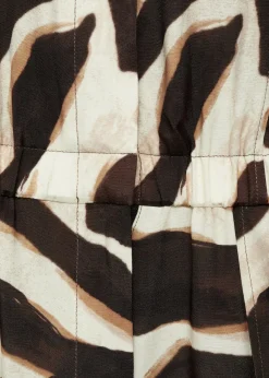 MANGO Sukienki I Kombinezony*Kombinezon z kieszeniami w zwierzęcy wzór