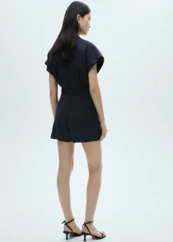 MANGO Sukienki I Kombinezony*Kombinezon z krótkimi nogawkami i paskiem