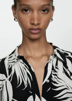 MANGO Sukienki I Kombinezony*Kombinezon z nadrukiem i kokardą