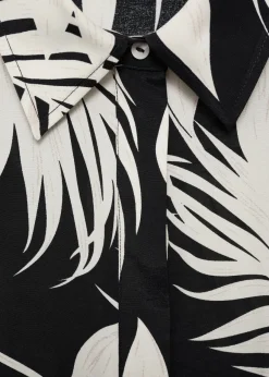 MANGO Sukienki I Kombinezony*Kombinezon z nadrukiem i kokardą