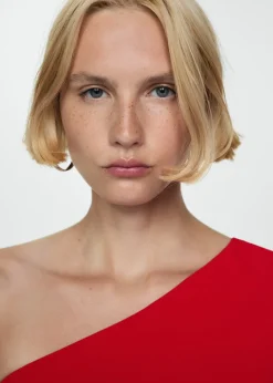 MANGO Sukienki I Kombinezony*Kombinezon z peleryną i asymetrycznym rękawem