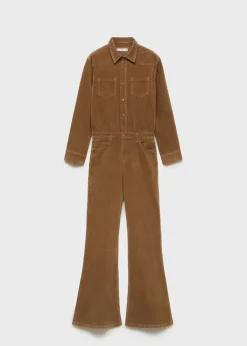 MANGO Sukienki I Kombinezony*Kombinezon z rozszerzanymi rękawami