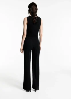 MANGO Sukienki I Kombinezony*Kombinezon z wycięciem i metalowym elementem