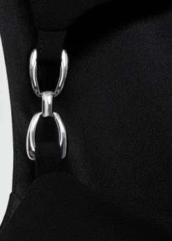 MANGO Sukienki I Kombinezony*Kombinezon z wycięciem i metalowym elementem