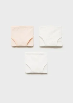 Dzieci MANGO Bielizna I Skarpetki*Komplet 3 par bawełnianych fig