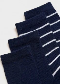 Dzieci MANGO Bielizna I Skarpetki|Akcesoria*Komplet 2 par skarpetek ze wzorem