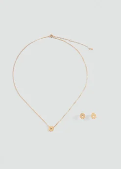 Dzieci MANGO Biżuteria*Komplet naszyjnik i kolczyki