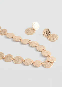 MANGO Biżuteria*Komplet naszyjnik i kolczyki