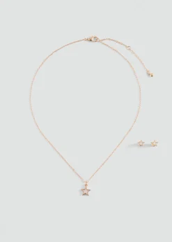 Dzieci MANGO Biżuteria*Komplet naszyjniki i kolczyki