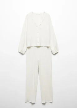 MANGO Piżamy|Piżamy*Komplet piżama bawełniana