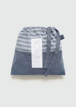 MANGO Piżamy*Komplet piżama z bawełny w paski