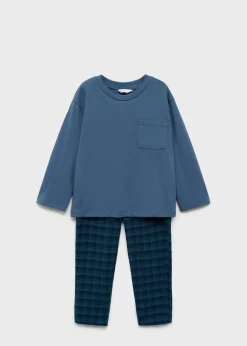 Dzieci MANGO Piżamy*Komplet piżama z długimi nogawkami