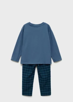 Dzieci MANGO Piżamy*Komplet piżama z długimi nogawkami