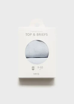 Dzieci MANGO Piżamy*Komplet top i figi