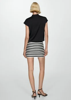 MANGO Koszule I Bluzki*Kopertowa bluzka bez rękawów