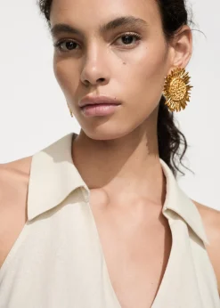 MANGO Sukienki I Kombinezony*Kopertowa sukienka koszulowa