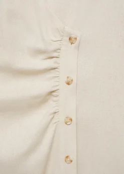 MANGO Sukienki I Kombinezony*Kopertowa sukienka koszulowa