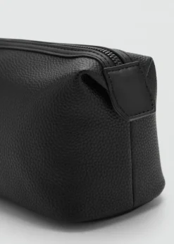 MANGO Plecaki I Torby*Kosmetyczka wytłaczana z kontrastowym uchwytem