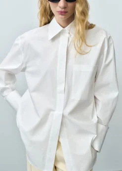 MANGO Koszule I Bluzki*Koszula bawełniana oversize