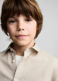 Dzieci MANGO Koszule*Koszula bawełniana regular fit