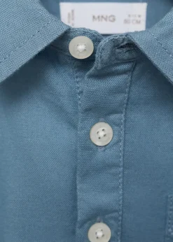 Dzieci MANGO Koszule*Koszula bawełniana w stylu polo