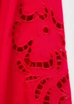 MANGO Koszule I Bluzki*Koszula bawełniana z ażurowymi detalami