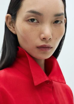 MANGO Koszule I Bluzki*Koszula bawełniana z kontrastowymi lamówkami