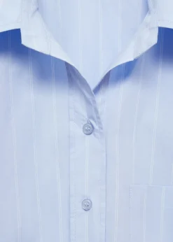 MANGO Koszule I Bluzki*Koszula bawełniana z marszczeniem