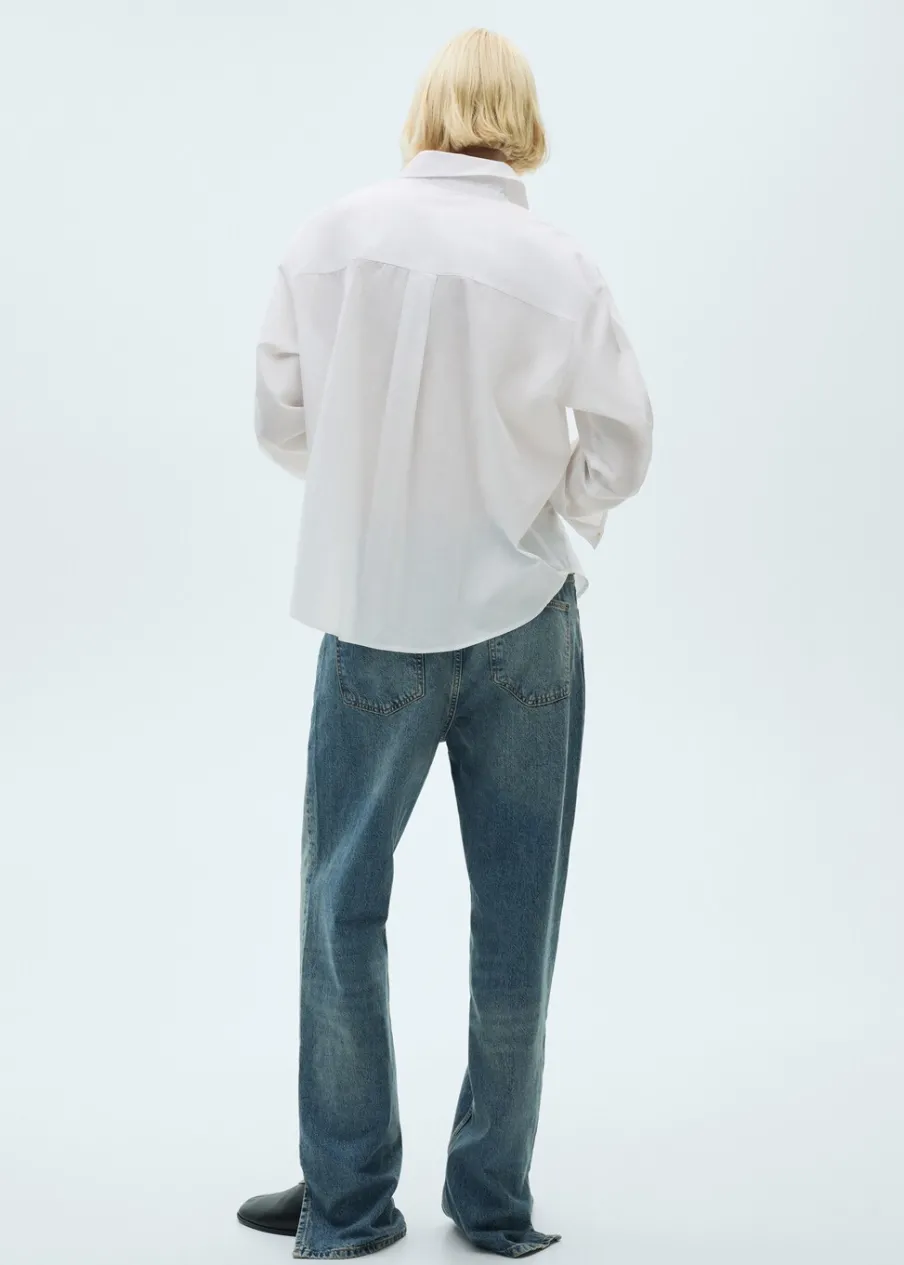 MANGO Koszule I Bluzki*Koszula bawełniana z ozdobnymi guzikami