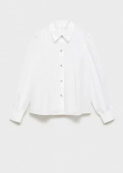 Dzieci MANGO Koszule I Bluzki*Koszula bawełniana z ozdobnymi guzikami