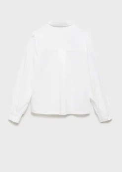 Dzieci MANGO Koszule I Bluzki*Koszula bawełniana z ozdobnymi guzikami