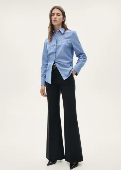 MANGO Koszule I Bluzki*Koszula bawełniana z ćwiekami