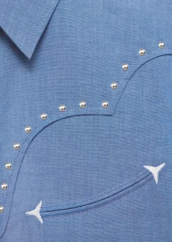 MANGO Koszule I Bluzki*Koszula bawełniana z ćwiekami