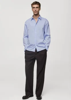 MANGO Koszule*Koszula boxy fit z 100% bawełny