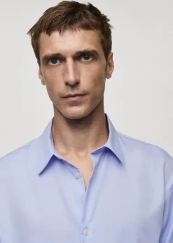 MANGO Koszule*Koszula boxy fit z 100% bawełny