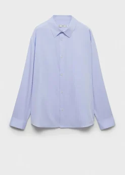 MANGO Koszule*Koszula boxy fit z 100% bawełny