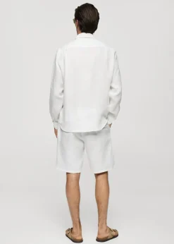 MANGO Koszule*Koszula classic fit z 100% lnu