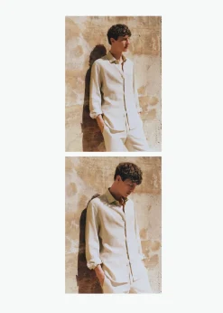 MANGO Koszule*Koszula classic fit z 100% lnu