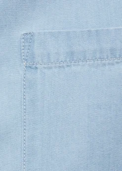 MANGO Koszule I Bluzki*Koszula dżinsowa bez rękawów